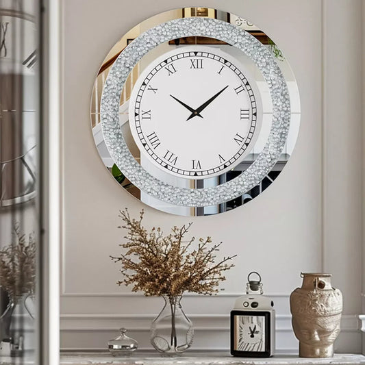 LUVODI 32inch Modern 3D Wall Clock