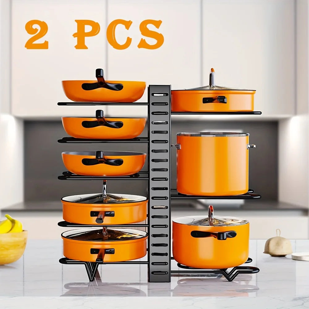 2 Pack Pot Rack