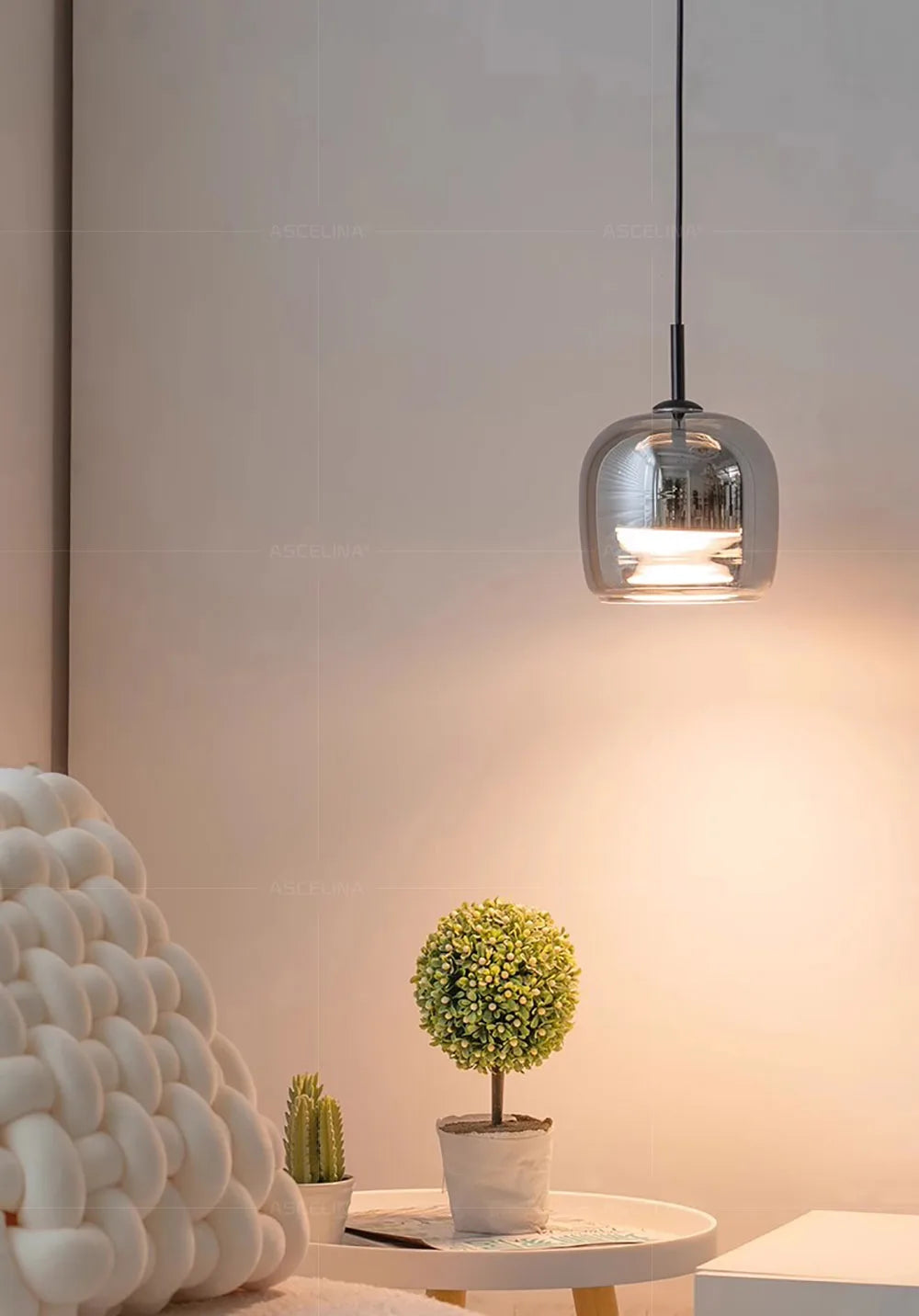 Nordic Glass LED Chandeliers Luxury Pendant Lamp