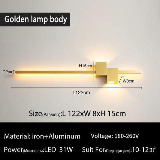 New Modern Minimalist Wall Lamp