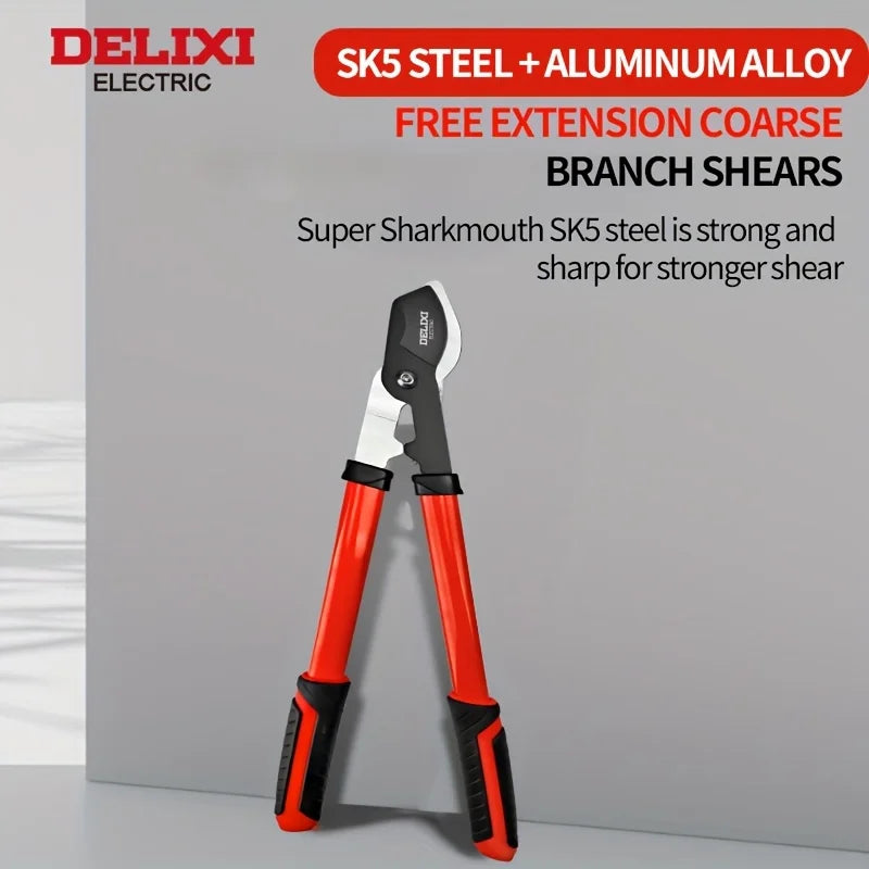 DELIXI ELECTRIC 23-inch Manual Rough Pruning Shears,