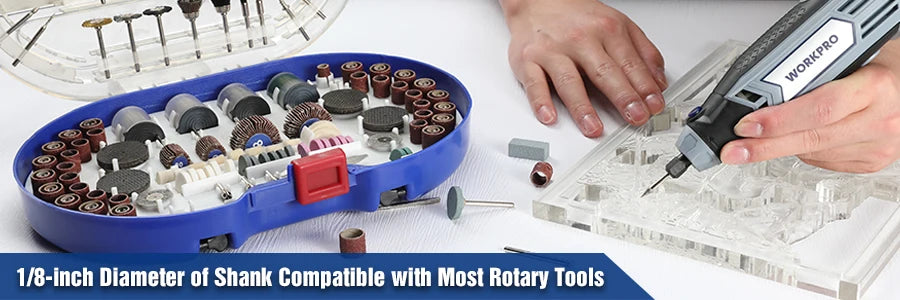 WORKPRO 276-piece Rotary Tool Accessories Kit