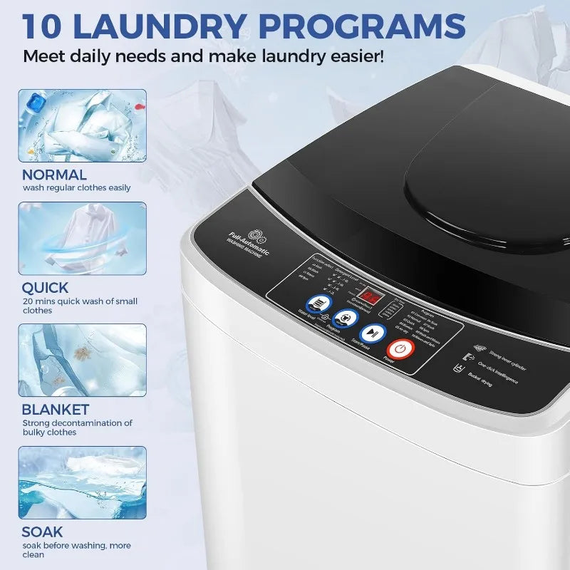 Portable Washing Machine 20Lbs Large Capacity