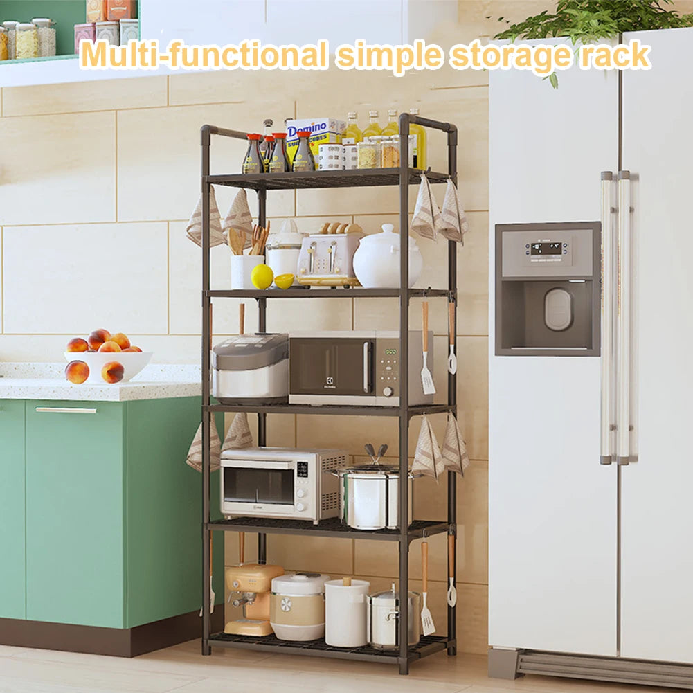 Durable Heavy-Duty 5 Tier Shelving Unit For Industrial-Grade Storage-SolutionsPro