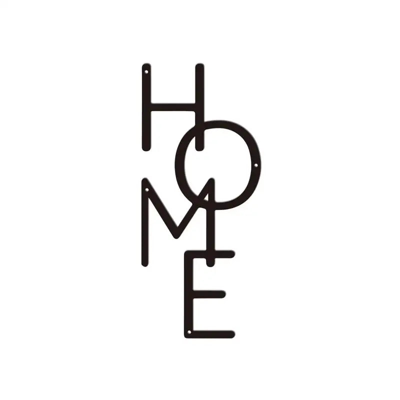 Unique Metal Home Sign for Entryway Decor and Housewarming Gift