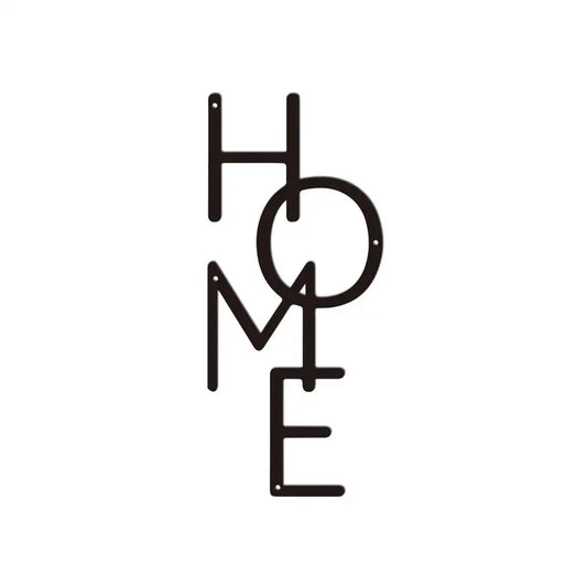 Unique Metal Home Sign for Entryway Decor and Housewarming Gift