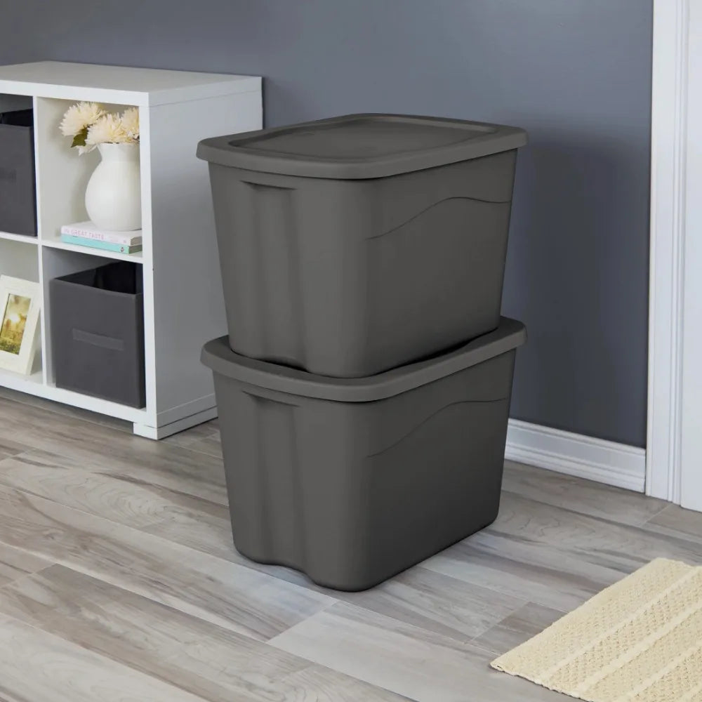Sterilite Stackable Plastic Storage Bin