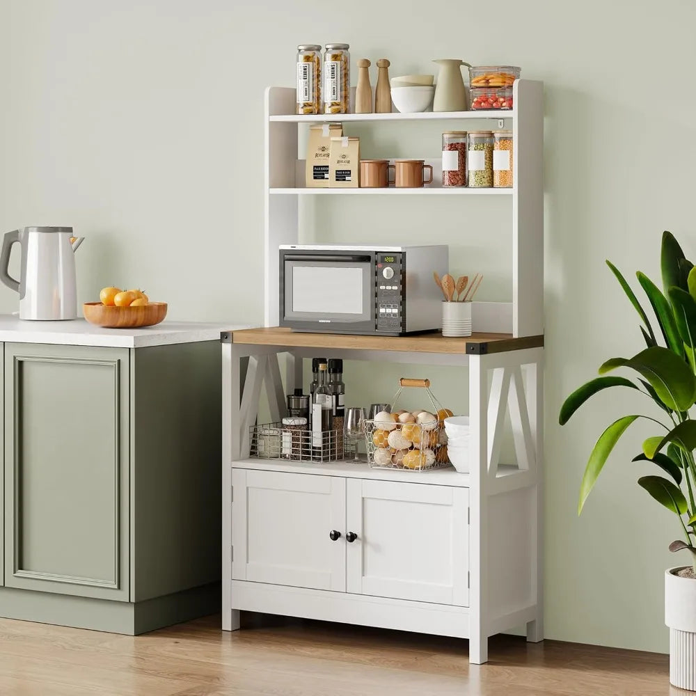 5-Tier Freestanding Kitchen Storage Cabinet