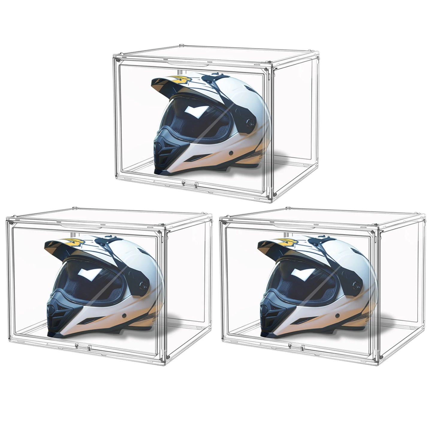 Guangdong Clear Large Capacity Storage Box Organizer