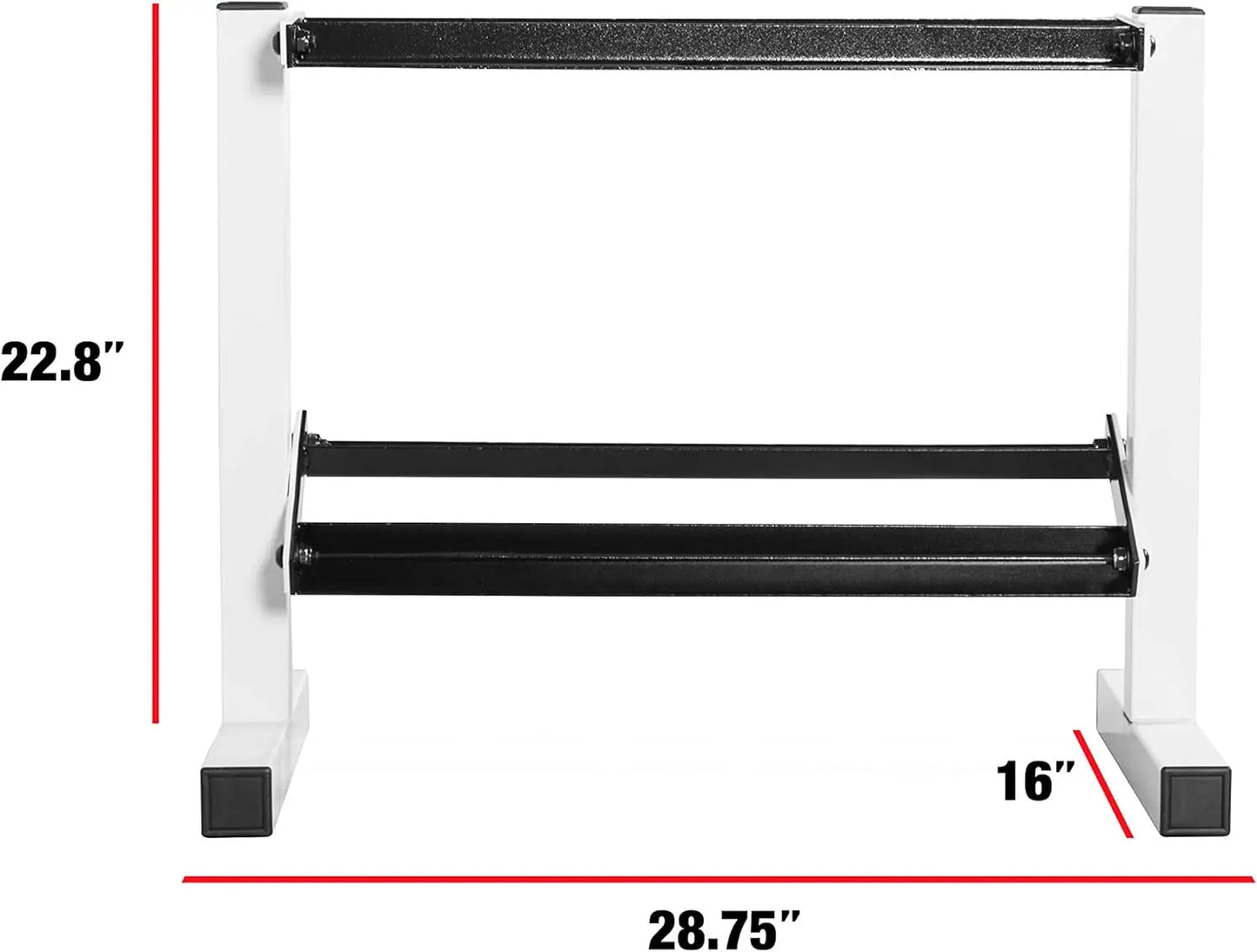 Rubber Hex Dumbbell Set for Strength Training