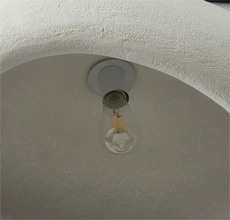 Modern E27 Pendant Lights Wabi Sabi Dining Table Ceiling Chandelier