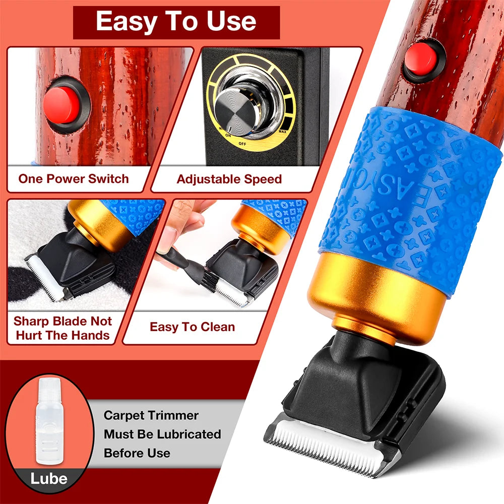 Temps Detir 200W Electric Scissors For Tufted Carpets