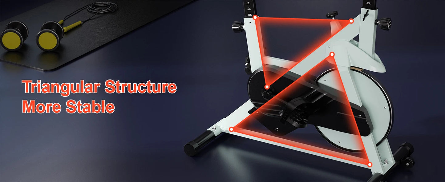 Superun Exercise Bike With Bluetooth Connectivity And Adjustable Armrest Comfort