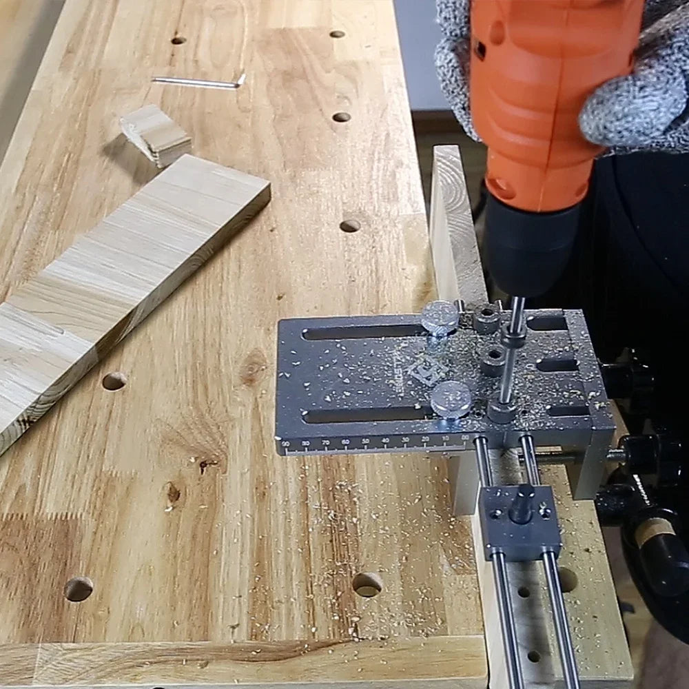 ALLSOME 3 IN 1 Wood Dowelling Jig Kit