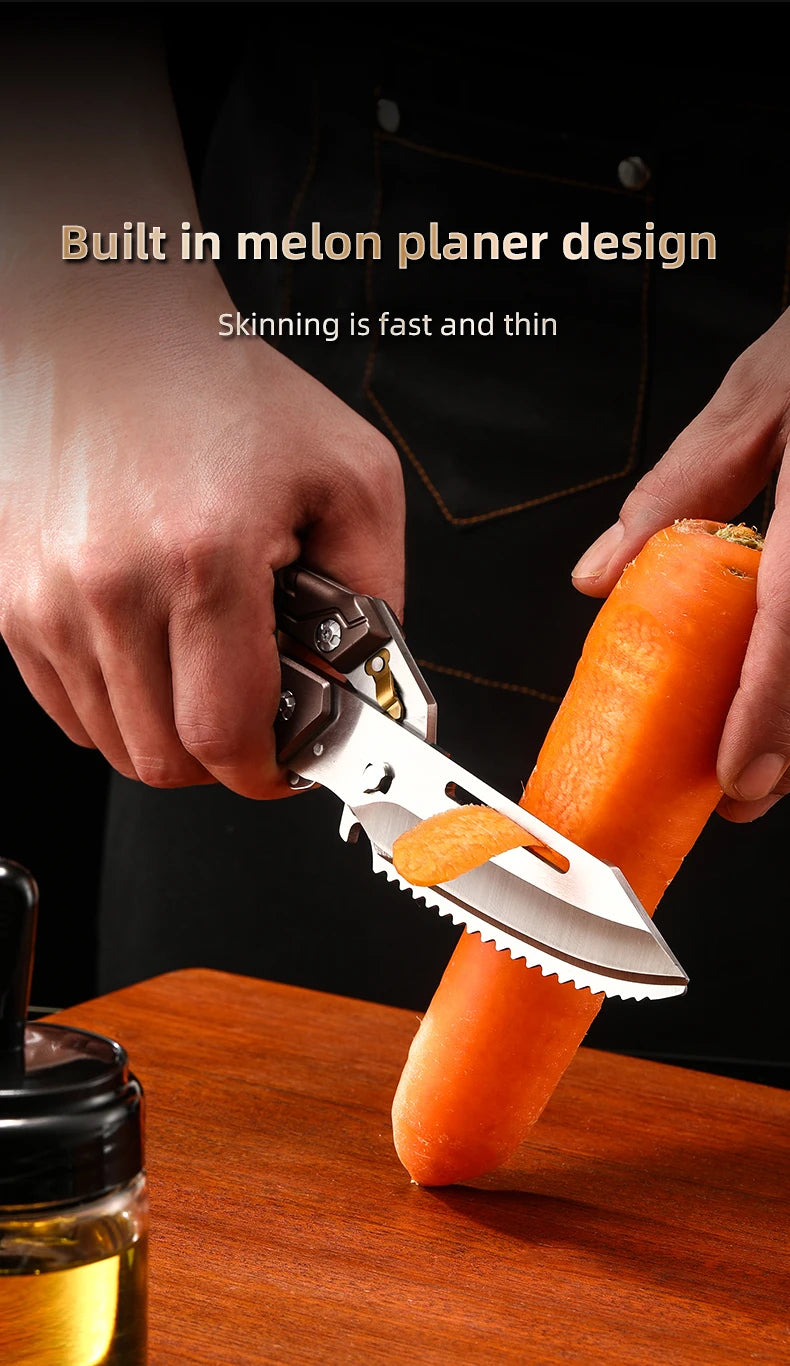 Heavy Duty Poultry Shears Professional Kitchen Stainless Steel