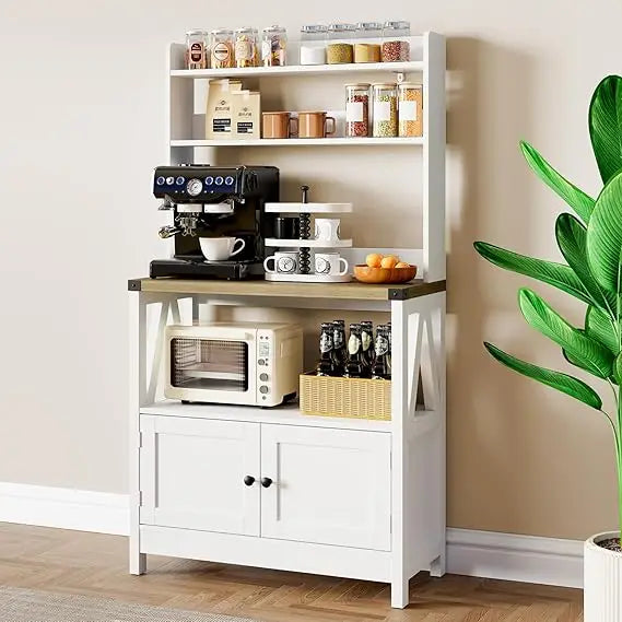 5-Tier Freestanding Kitchen Storage Cabinet