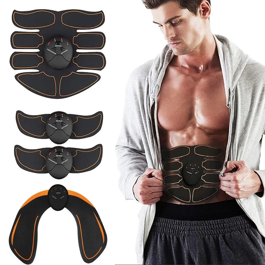 Abs Stimulator Fitness Device for Muscle Relaxation and Toning
