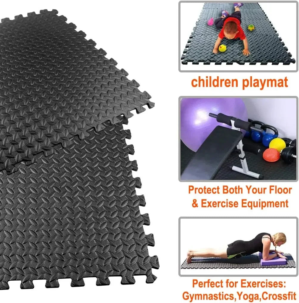 16Pcs Eva Foam Mat Anti-Slip Mat
