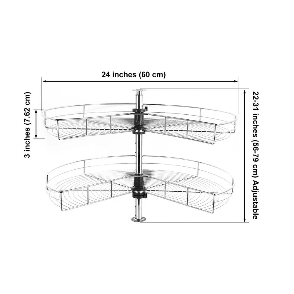 Kitchen Cabinet Corner Shelf 270 Degree