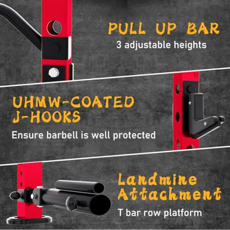 2 x 2 Foldable Squat Rack