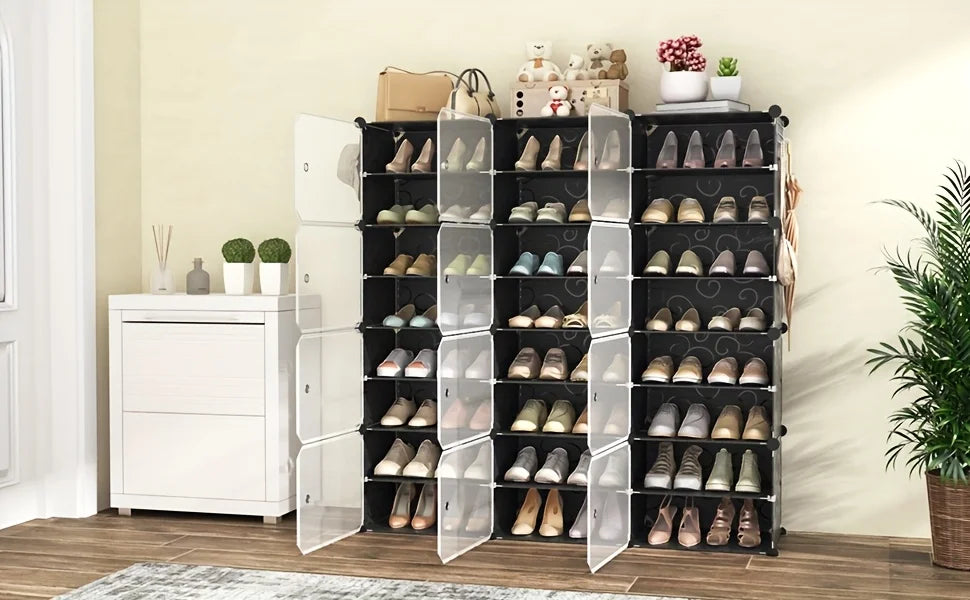 Space-saving Tower Shoe Rack