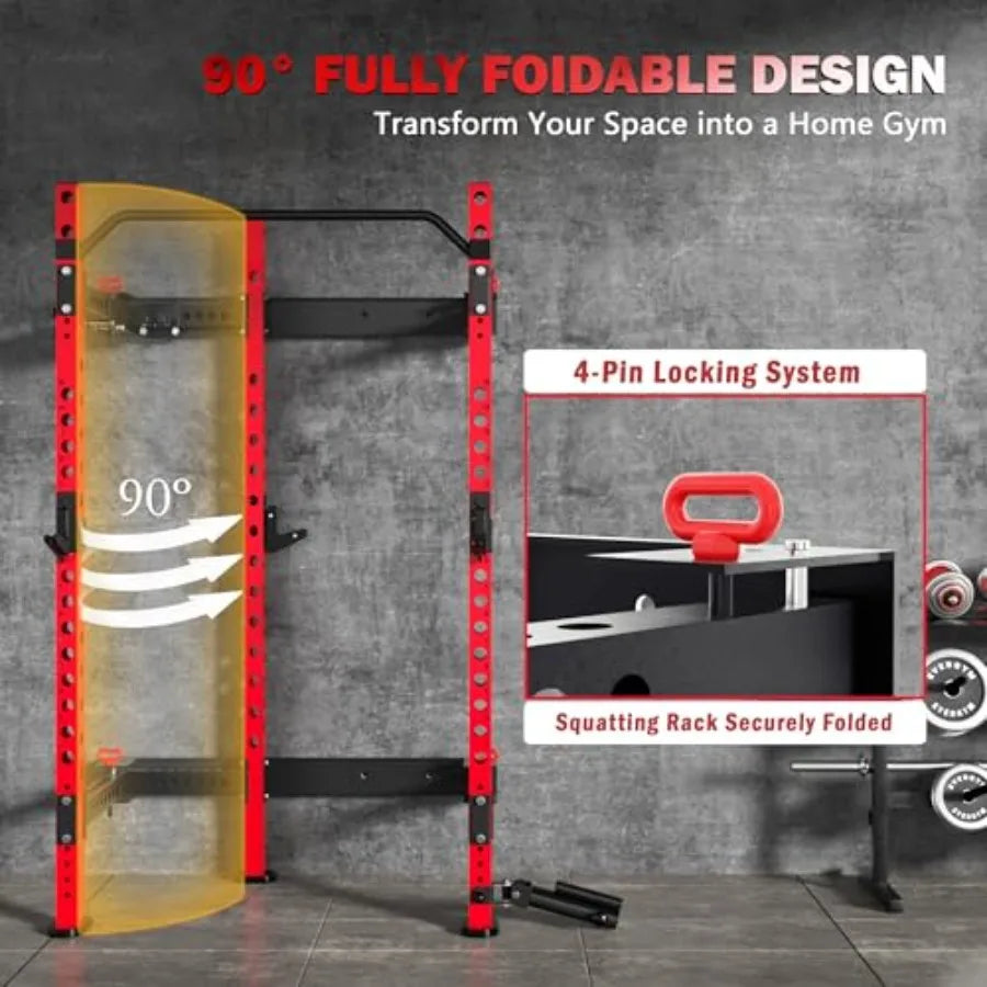 2 x 2 Foldable Squat Rack