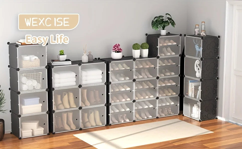 Space-saving Tower Shoe Rack