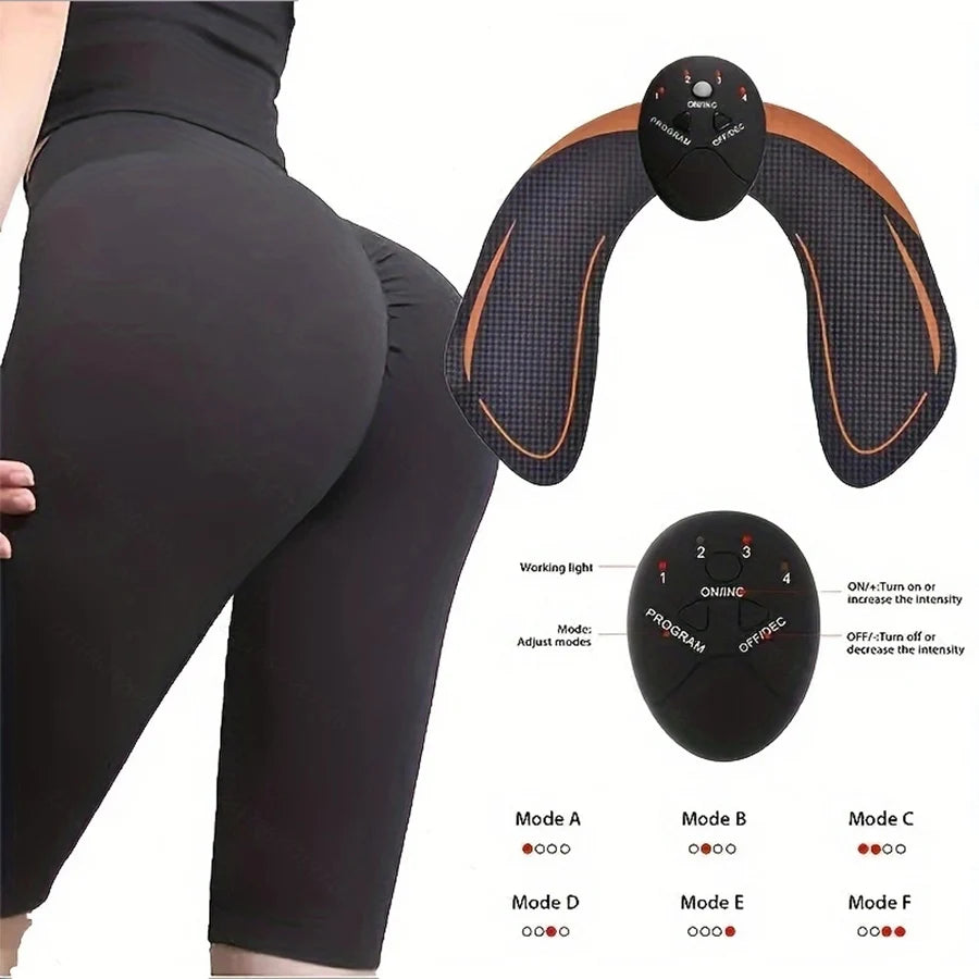 Abs Stimulator Fitness Device for Muscle Relaxation and Toning