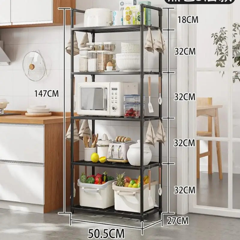 Durable Heavy-Duty 5 Tier Shelving Unit For Industrial-Grade Storage-SolutionsPro