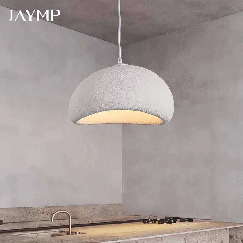 Modern E27 Pendant Lights Wabi Sabi Dining Table Ceiling Chandelier