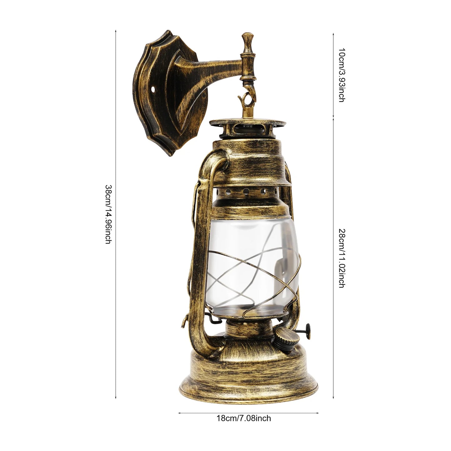 Vintage Iron Wall Sconce LED