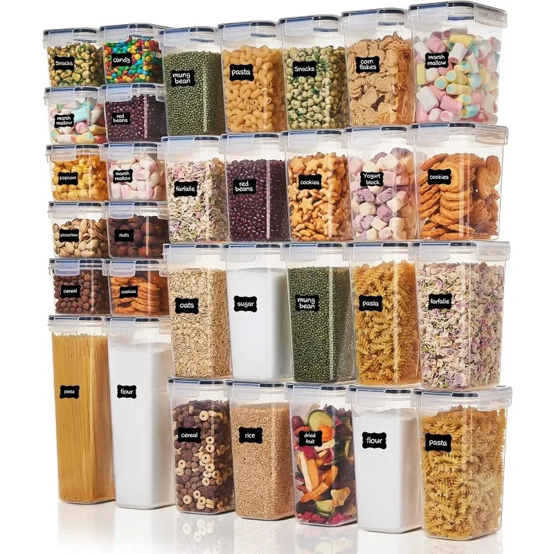 32pcs Airtight Food Storage Containers Set,