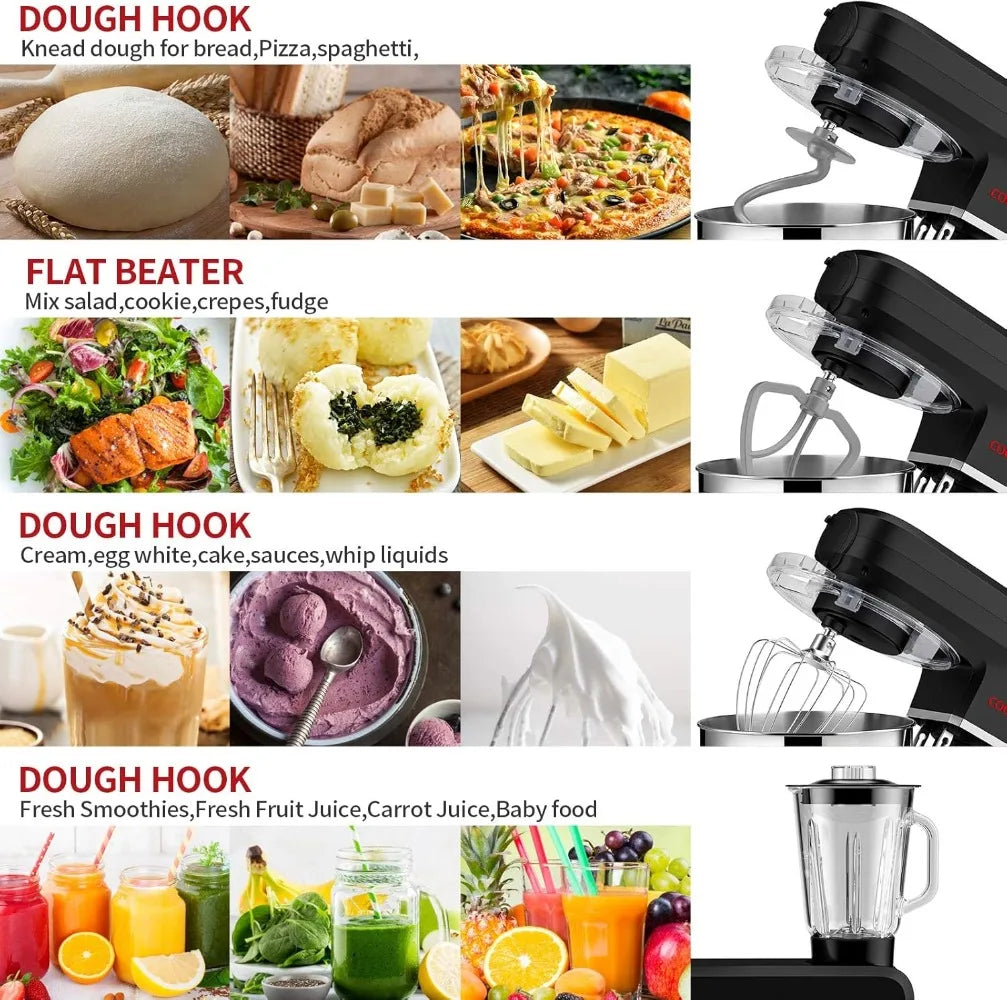 6-IN-1 Stand Mixer,