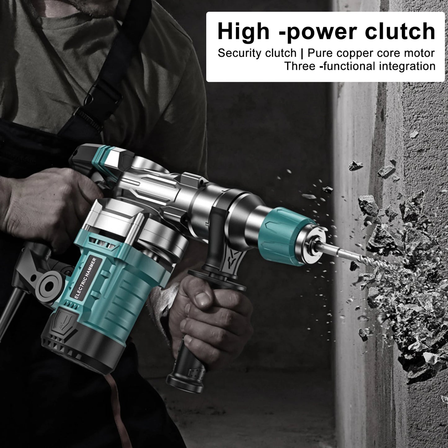 3in1 110v 2M US Plug Brushless Impact Drill