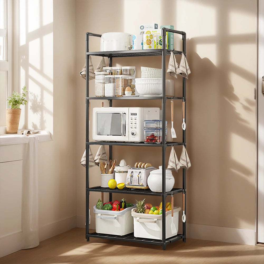 Durable Heavy-Duty 5 Tier Shelving Unit For Industrial-Grade Storage-SolutionsPro