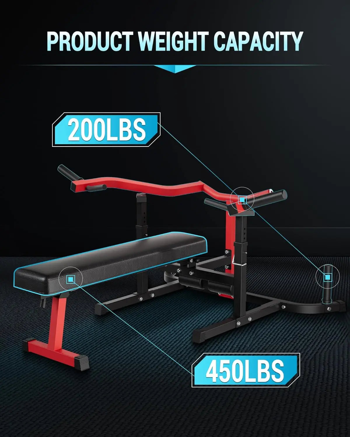 HiMISS Chest Press Machine For Strength Training Equipment