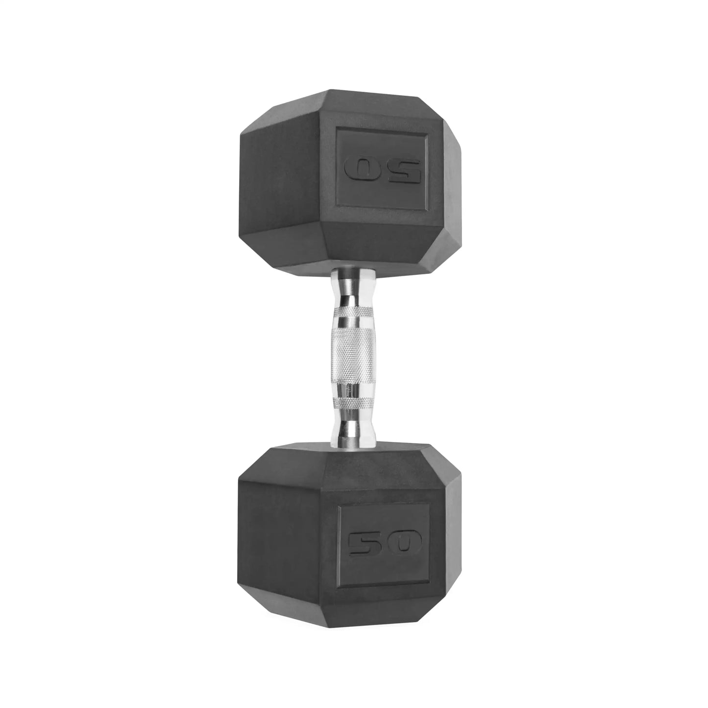 Powerlifting-Grade Hign-concerned Premium Rubber Coated Hex Dumbbells For Strength Training