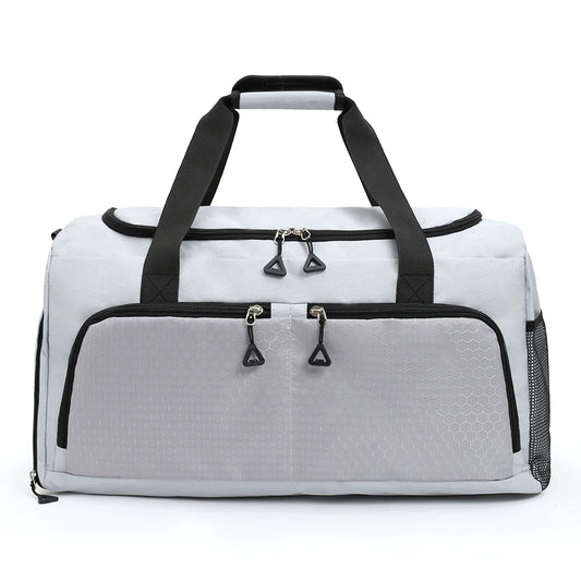 Travel Duffle Bag with Shoe Compartment and Wet Pocket Gym Bag