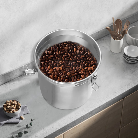 6L stainless steel rice bucket,，