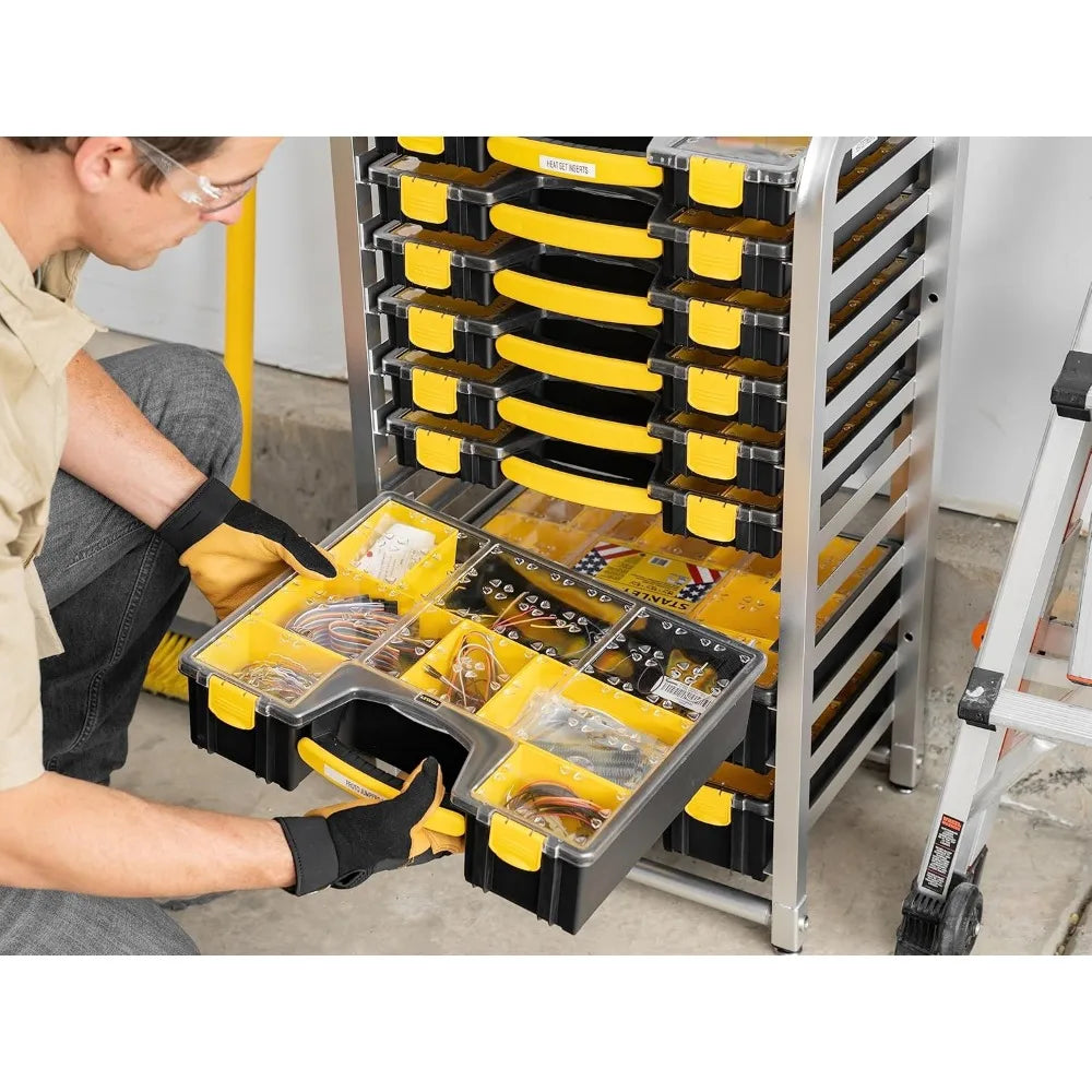 Home Premium Storage Rack for Yellow Tool Boxes