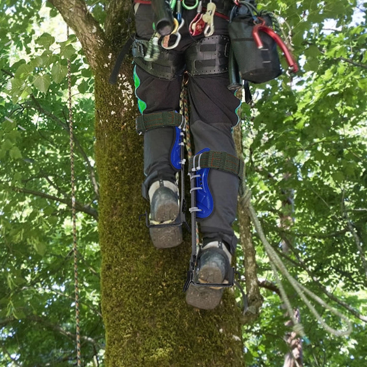 Tree Climbing Spikes for Safe and Easy Tree Ascents