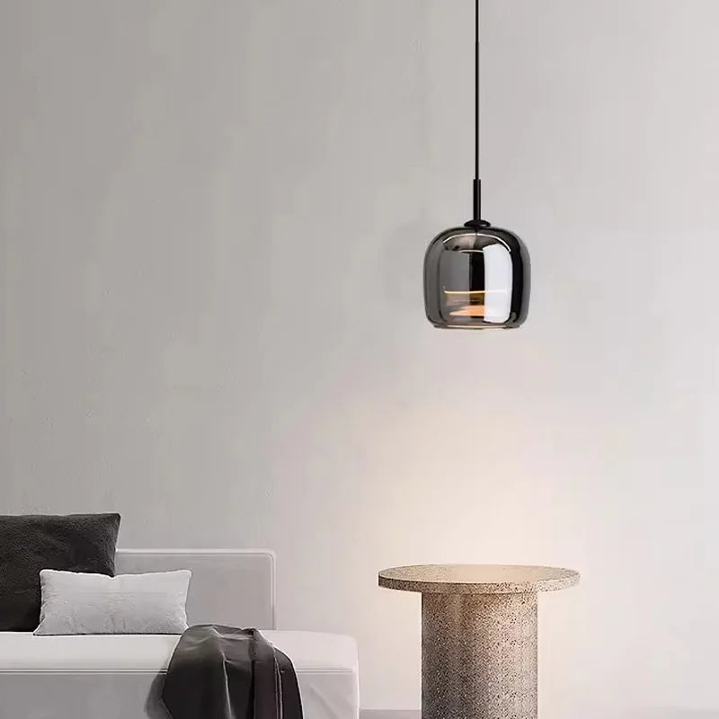 Nordic Glass LED Chandeliers Luxury Pendant Lamp