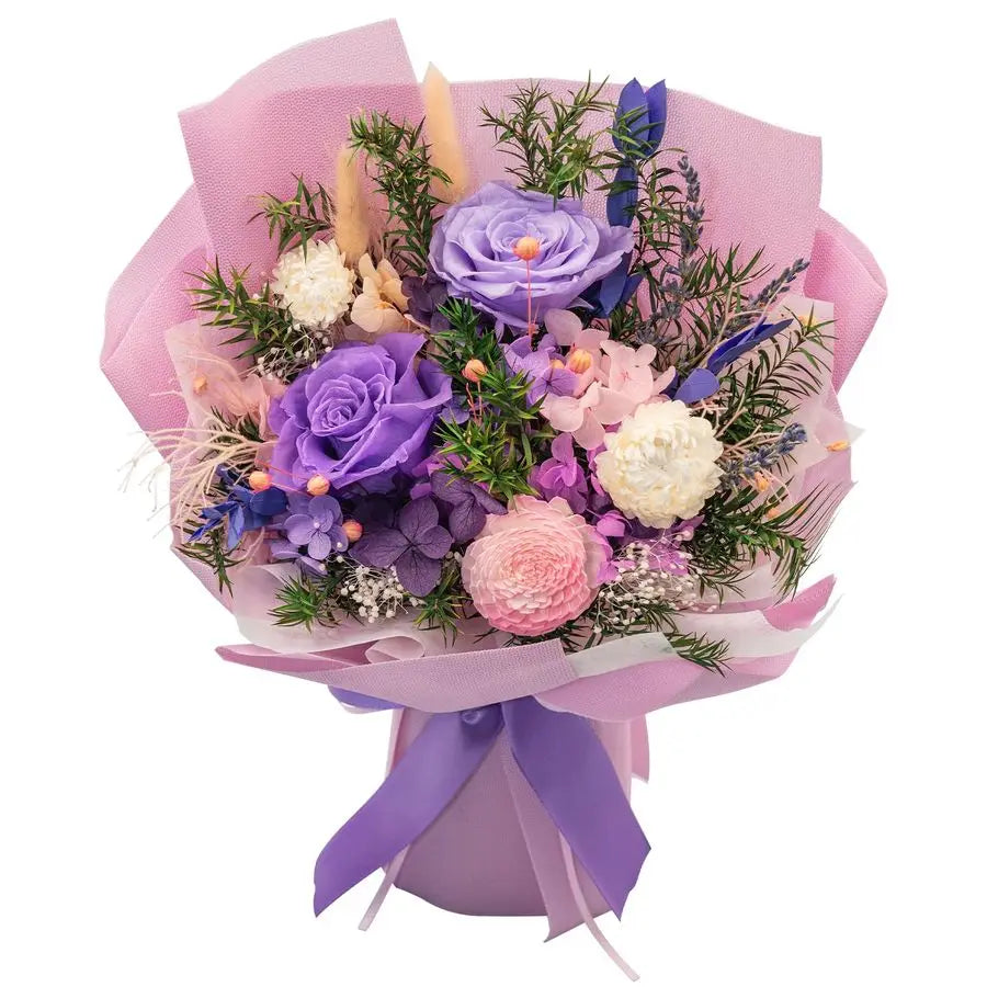 XMSJ Preserved Rose Bouquets Valentines Day Gifts Romance