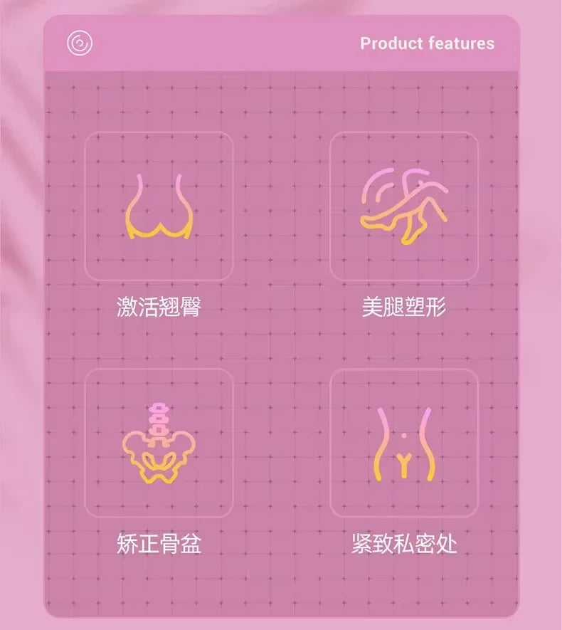 SMHXIANGQIANJIN Digital Counter Hip Leg Trainer For Fitness