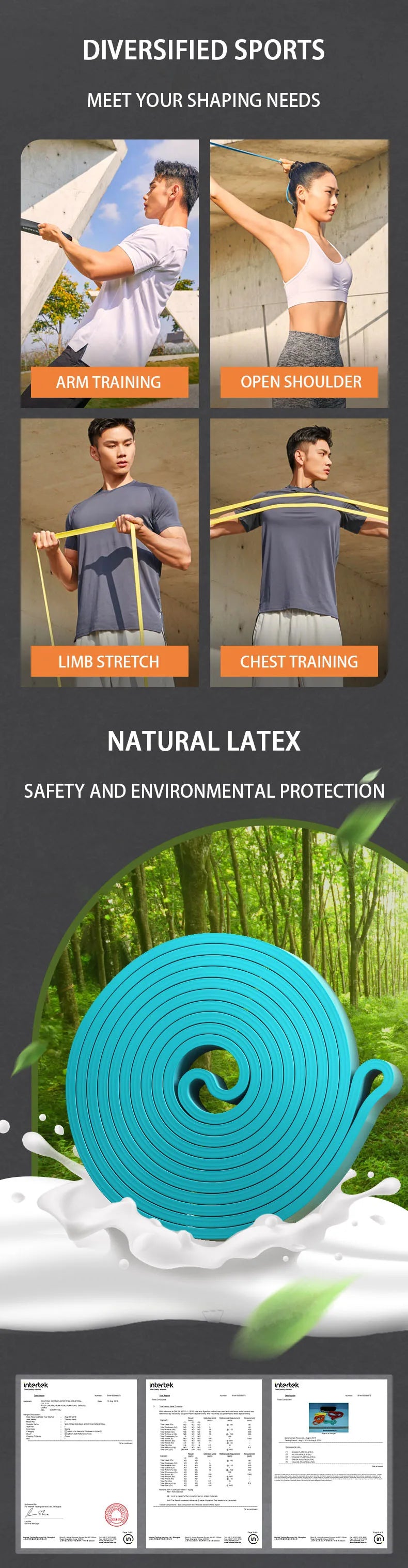 Resistance Bands for Full Body Workout and Training Set