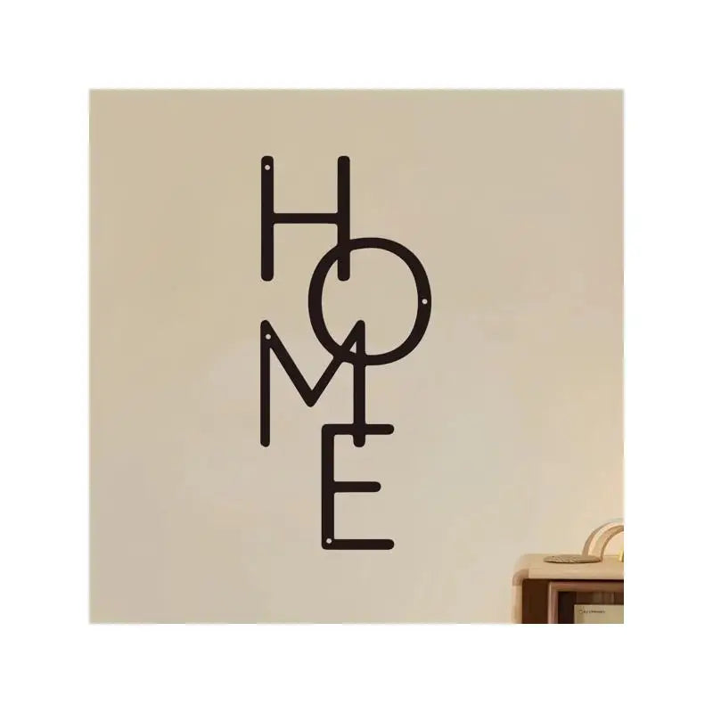 Unique Metal Home Sign for Entryway Decor and Housewarming Gift