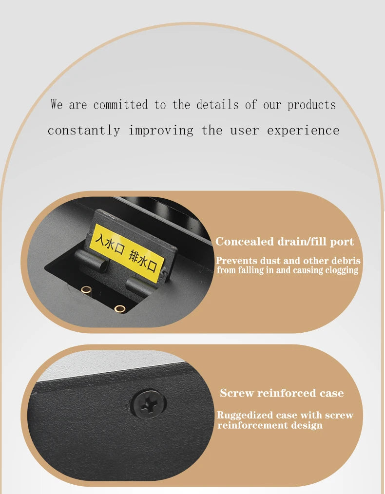 App Remote Control 3D Water Vapor Fireplace