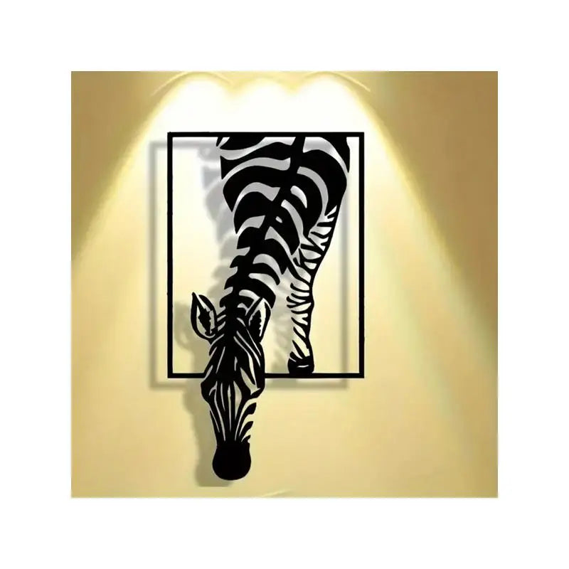 Minimalist Zebra Wall Art