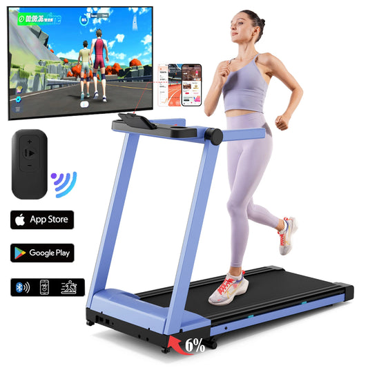3.5HP Foldable Incline Home Treadmill Walking Pad