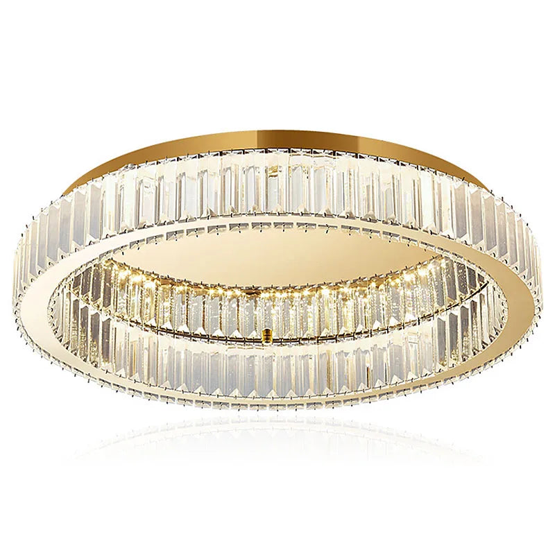 Modern Gold Crystal  Ceiling Chandelier